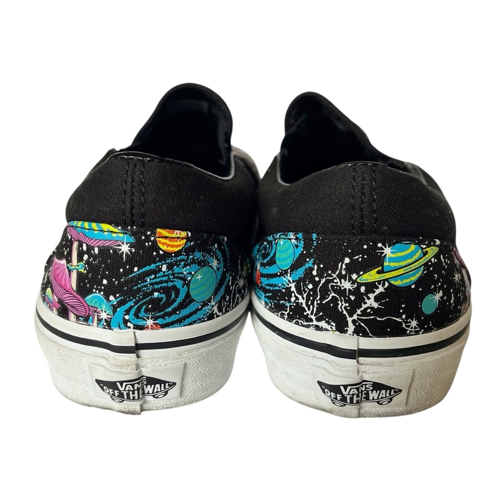 Vans Cosmic Glow classic canvas shoes w/ glow in the dark mushroom galaxy print - Picture 6 of 9
